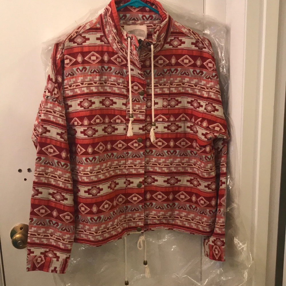 Western-print jacket